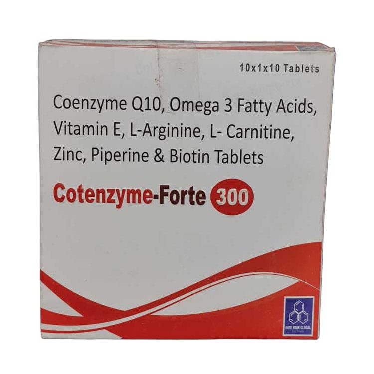 Cotenzyme Forte 300 | It Supports Your Heart Health